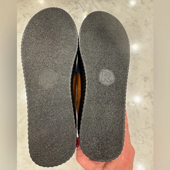 Rose G Platform Creeper Shoes Colorblock Suede Harajuku Y2K Chunky Size 8 - Picture 7 of 11